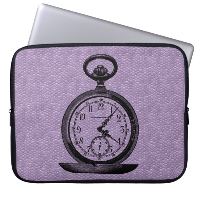 Capa Para Notebook Mala de observação de bolso de cores personalizado (Frente)