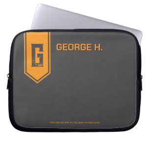 Capa Para Notebook Mala Laptop amarela para o Homem