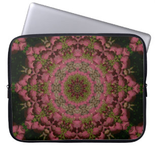 Capa Para Notebook Malva da mandala do Hydrangea