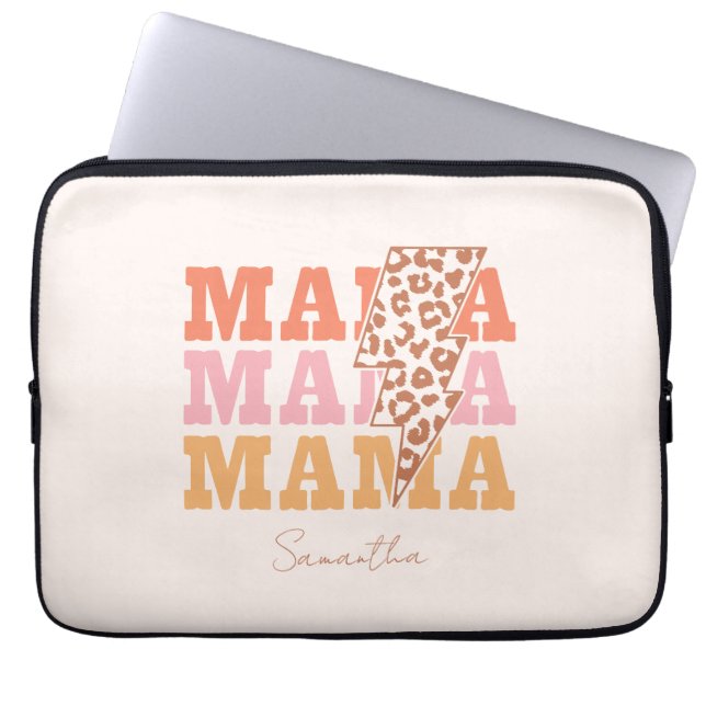 Capa Para Notebook Mamãe Repetida (Frente)