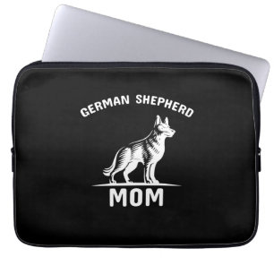 Capa Para Notebook Mamães de German shepherd de Arte da Apicultor