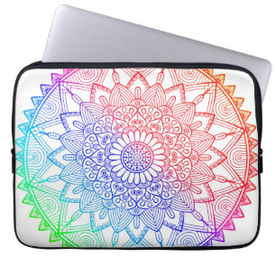 Capa Para Notebook Mandala Arco-íris
