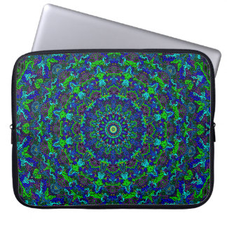 Capa Para Notebook Mandala com design detalhado, intrincado de Lotus