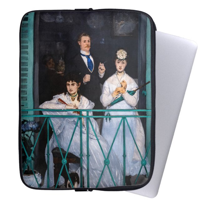 Capa Para Notebook Manet - A Varanda / Le Balcon (Criador carregado)