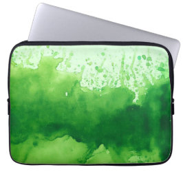 Capa Para Notebook manga de laptop de textura verde aquosa