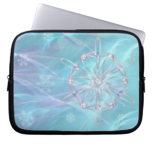 Capa Para Notebook Manga de Laptop do Valsa dos Flocos de Neve