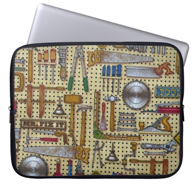 Capa Para Notebook Manga de Laptop Sr. Conserta Tudo (Frente)