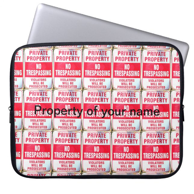Capa Para Notebook manga personalizada de propriedade privada (Frente)
