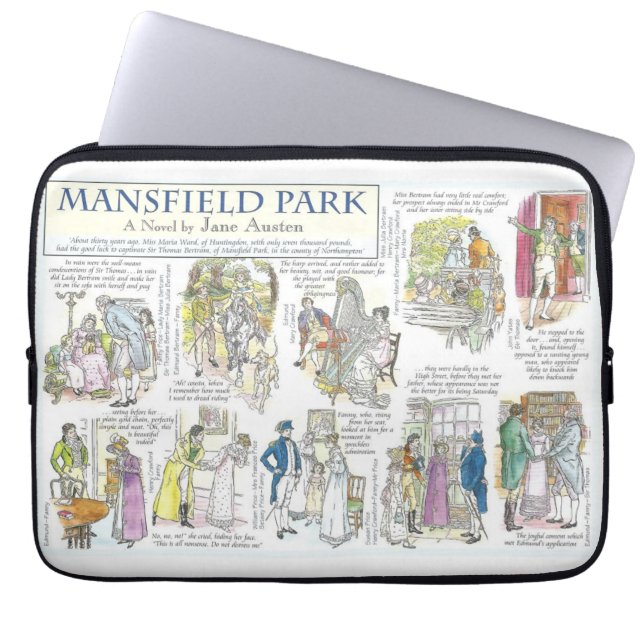 Capa Para Notebook Mansfield Park (Frente)