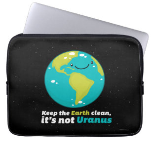 Capa Para Notebook Mantenha a terra limpa