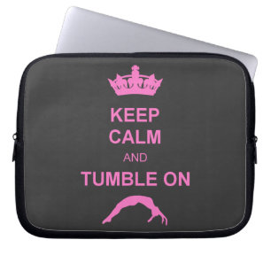 Capa Para Notebook Mantenha gymnast calmo e da queda
