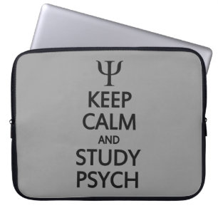 Capa Para Notebook Manter a bolsa de laptop personalizada Psych calma
