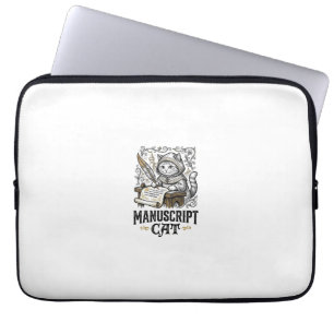 Capa Para Notebook Manuscrito Gato Gato Manuscrito Medieval Vintage V