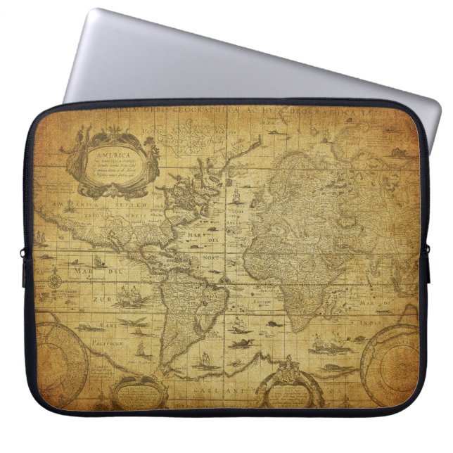 Capa Para Notebook mapa de colheita do mundo 1635 (Frente)