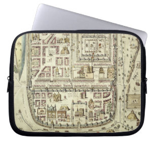 Capa Para Notebook Mapa de Jerusalem e dos arredores, 'de C