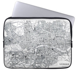 Capa Para Notebook Mapa de Londres