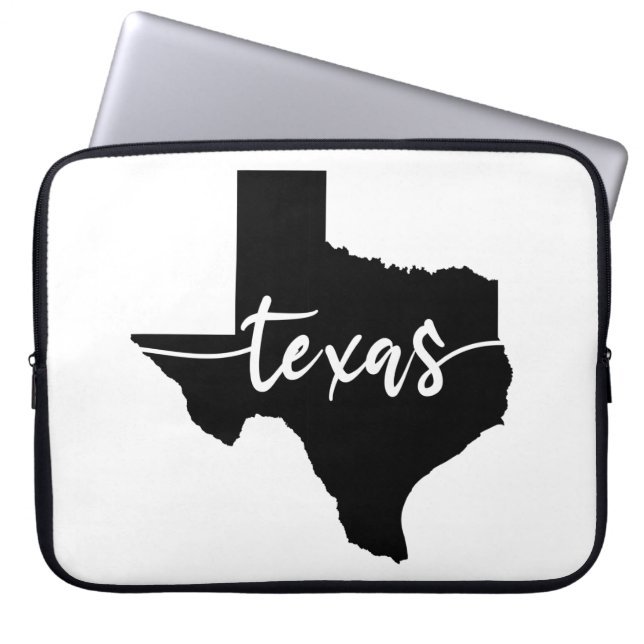 Capa Para Notebook Mapa do Estado do Texas EUA (Frente)