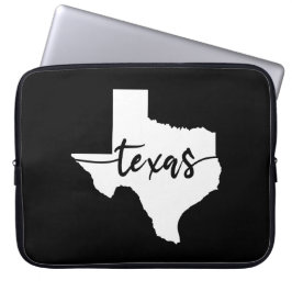 Capa Para Notebook Mapa do Estado do Texas EUA