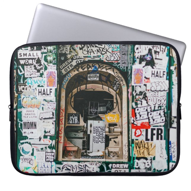 CAPA PARA NOTEBOOK MÁQUINA ATM COM GRAFITE (Frente)