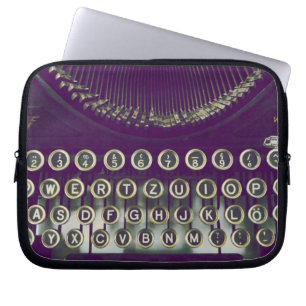 Capa Para Notebook máquina de escrever antiga