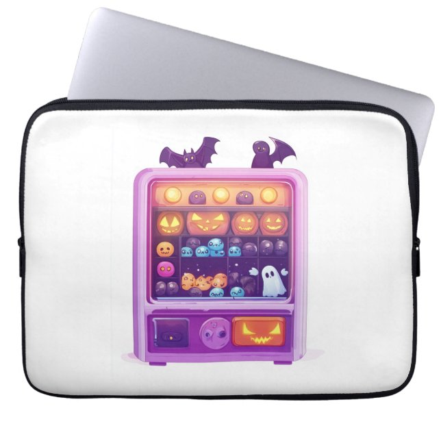 Capa Para Notebook Máquina de Garra de Doce (Frente)