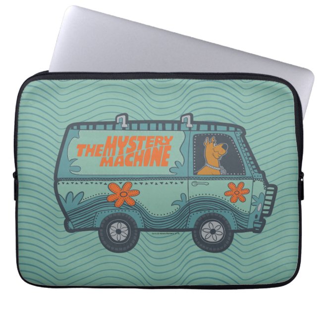 Capa Para Notebook Máquina Misteriosa Que Conduz A Scooby-Doo (Frente)