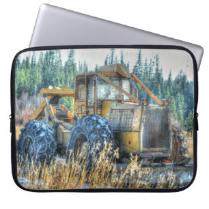 Capa Para Notebook Máquinas De fazenda, Trator, Anel Traseiro, Veícul