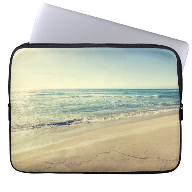 Capa Para Notebook Mar no inverno (Frente)