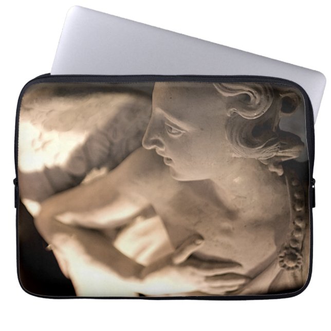 Capa Para Notebook Marble Angel Sculture Art Impressão (Frente)