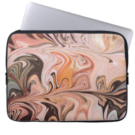 Capa Para Notebook Marble Forms – Pink & Beige Soft Marble