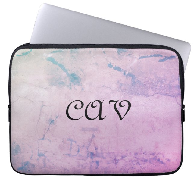 Capa Para Notebook Marbleous Cornflower Blue (Frente)