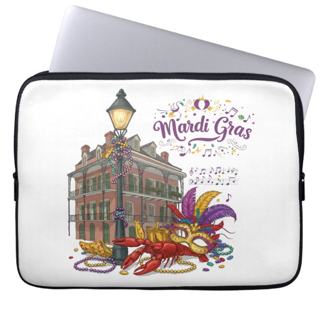Capa Para Notebook Mardi Gras (Frente)