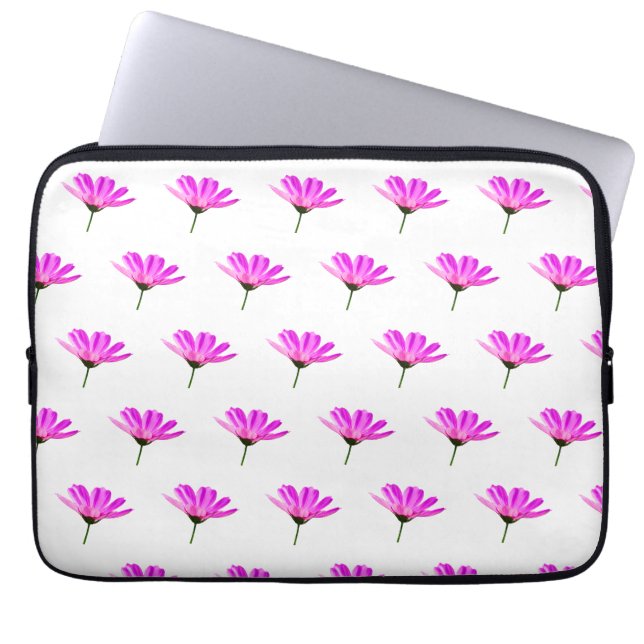 Capa Para Notebook Margarida Rosa  (Frente)