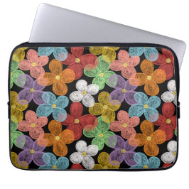 Capa Para Notebook Margaridas de Giz