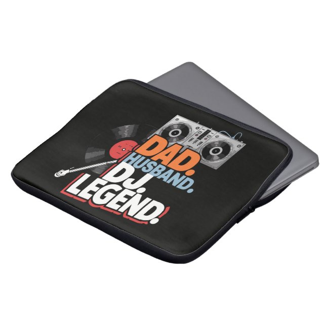 Capa Para Notebook Marido Pai DJ Lenda (Frente Topo)