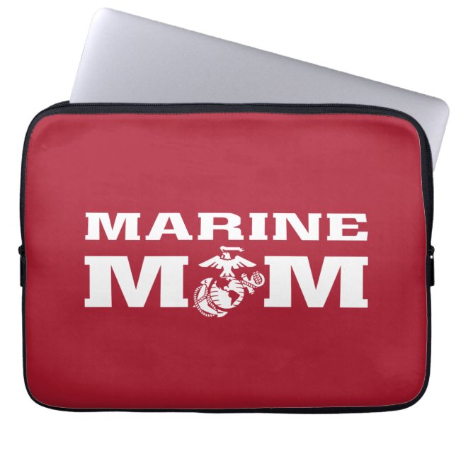 Capa Para Notebook Marines Mãe (Frente)