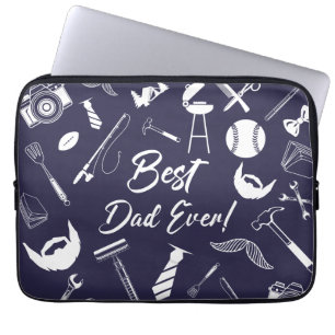 Capa Para Notebook Marinho Azul Melhor Pai Nunca