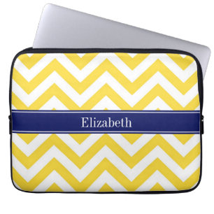 Capa Para Notebook Marinho LG Chevron Branco do ananás branco do anan
