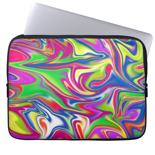 Capa Para Notebook Mármaco de Bubblegum, Bolsa de laptop (Frente)