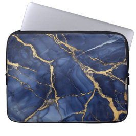 Capa Para Notebook Mármore Índigo