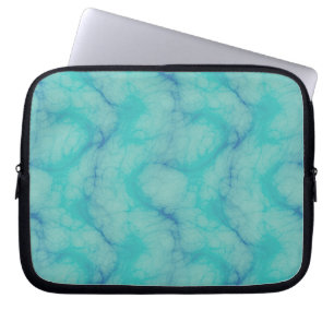 Capa Para Notebook Mármore turquesa