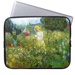 Capa Para Notebook Marquerite Gachet no Jardim, Vincent van Gogh.