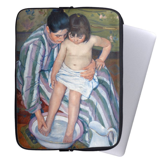 Capa Para Notebook Mary Cassatt - O Banho da Criança / O Banho (Criador carregado)