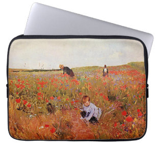 Capa Para Notebook Mary Cassatt trabalho de arte, Red Poppies,