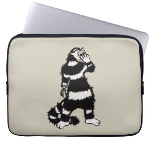 Capa Para Notebook Máscara De Cabelo De Mão Cutânea Da Criatura Ga