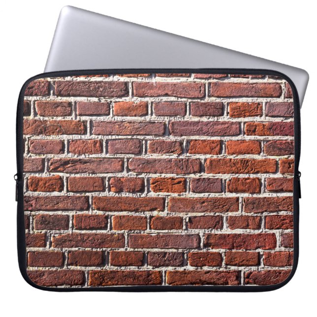Capa Para Notebook Máscara de tijolos de pedra (Frente)