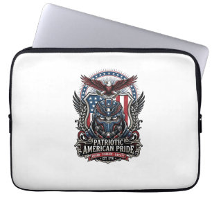 Capa Para Notebook Máscara Patriótica Guardiã Liberdade Inspirada Mil