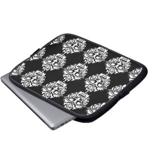 Capa Para Notebook Máscara Tribal - Bolsa de laptop Neoprene de 10 po