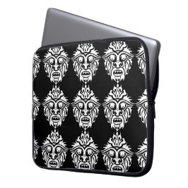 Capa Para Notebook Máscara Tribal - Bolsa de laptop Neoprene de 15 po