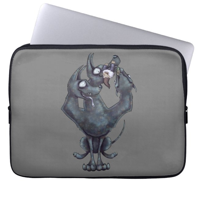 Capa Para Notebook Mastigar Toy (Frente)